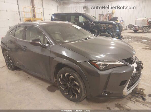 JTHL9JBH9N2062406 2022 LEXUS UX 250H Серый Передняя правая четверть