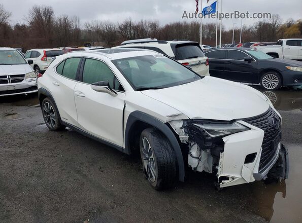 JTHP9JBH0L2024223 2020 LEXUS UX White Delantero derecho