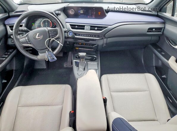 JTHP9JBH0L2024223 2020 LEXUS UX White Vista del salpicadero