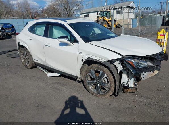 JTHP9JBH1N2056293 2022 LEXUS UX 250H White Delantero derecho