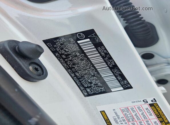 JTHP9JBH2R2074114 2024 LEXUS UX White Vista del compartimento del motor