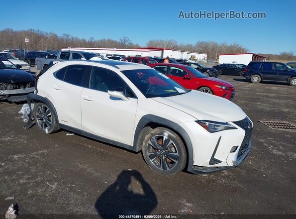 JTHP9JBH4M2041379 2021 LEXUS UX 250H White Передня права чверть