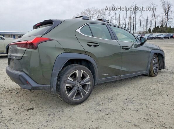 JTHP9JBH5L2033693 2020 LEXUS UX Зеленый Задняя правая четверть