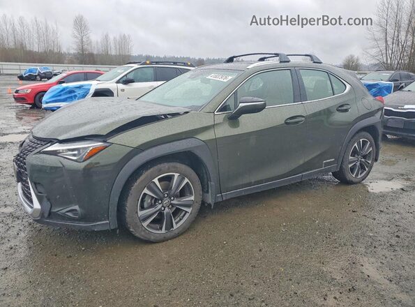 JTHP9JBH8L2031372 2020 LEXUS UX Зеленый Передняя левая четверть