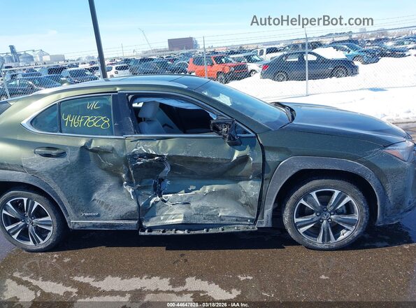 JTHP9JBH9L2027282 2020 LEXUS UX 250H Green Widok zestawu wskaźników
