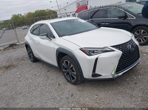 JTHP9JBHXM2040303 2021 LEXUS UX 250H White Delantero derecho