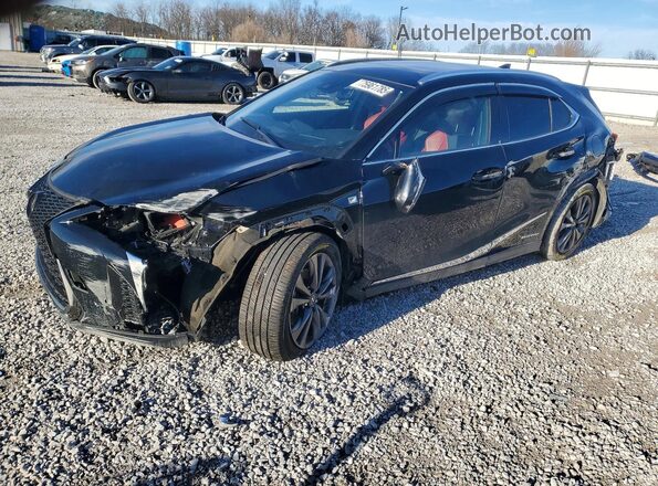 JTHR9JBH2N2056912 2022 LEXUS UX Черный Передняя левая четверть