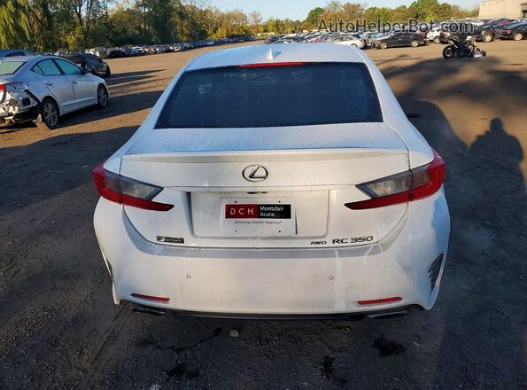 JTHSE5BC3G5006XXX 2016 LEXUS RC Белый Вид сзади