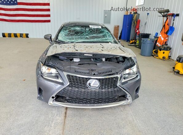 JTHSE5BC8G5005862 2016 LEXUS RC Серый Вид спереди