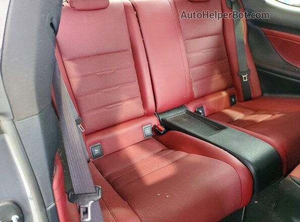 JTHSE5BC8G5005862 2016 LEXUS RC Серый Вид задних сидений