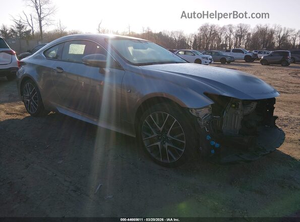 JTHSM5BC6G5000727 2016 LEXUS RC 300 Silver Przód prawy