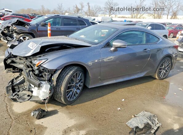 JTHSM5BCXG5001055 2016 LEXUS RC Gray Front left