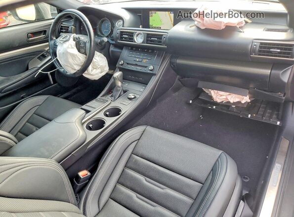 JTHSM5BCXG5001055 2016 LEXUS RC Gray Dashboard view