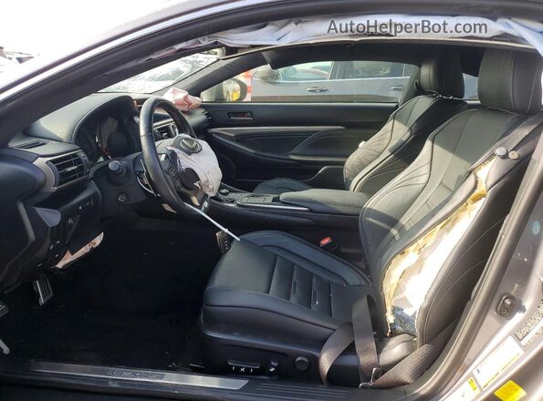 JTHSM5BCXG5001055 2016 LEXUS RC Gray Front interior view