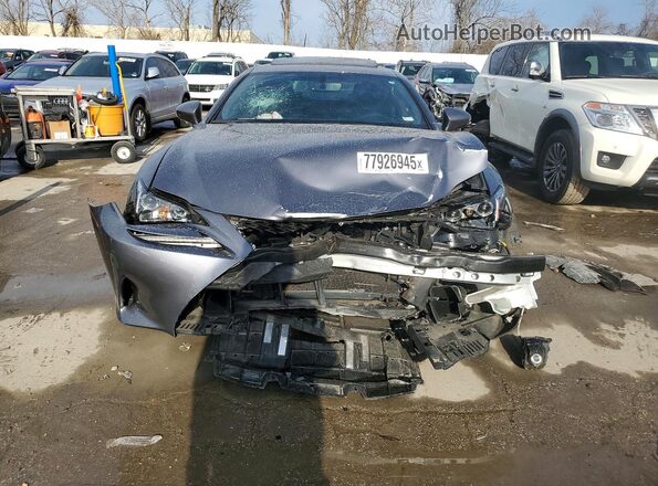 JTHSM5BCXG5001055 2016 LEXUS RC Gray Front view