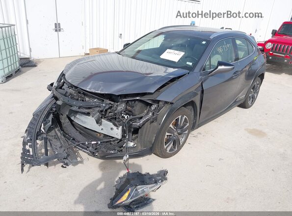JTHU9JBH2K2001561 2019 LEXUS UX 250H Серый Передняя левая четверть