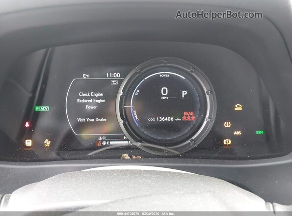 JTHU9JBH4K2000492 2019 LEXUS UX 250H Silver Вид задніх сидінь