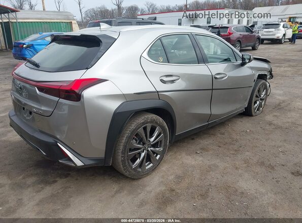 JTHU9JBH4K2000492 2019 LEXUS UX 250H Silver Задня права чверть