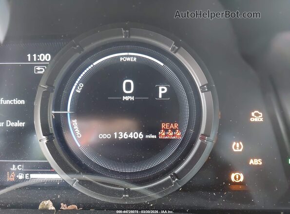 JTHU9JBH4K2000492 2019 LEXUS UX 250H Silver 