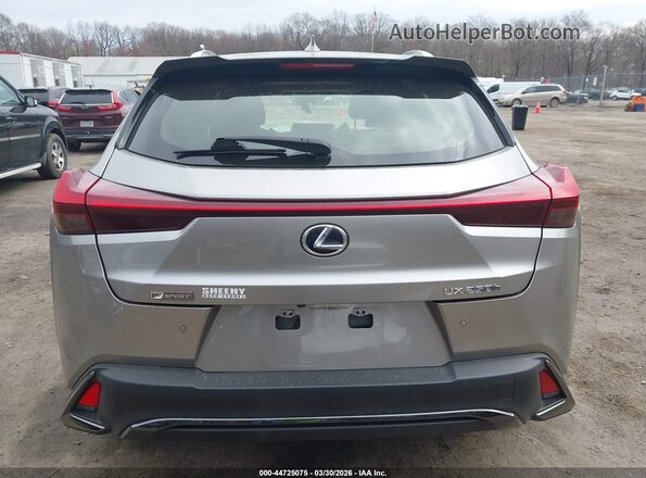 JTHU9JBH4K2000492 2019 LEXUS UX 250H Silver 
