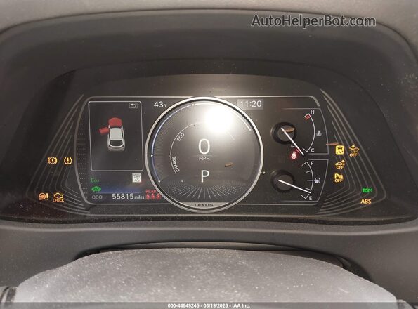 JTHU9JBH5K2019066 2019 LEXUS UX 250H Black Vista de los asientos traseros