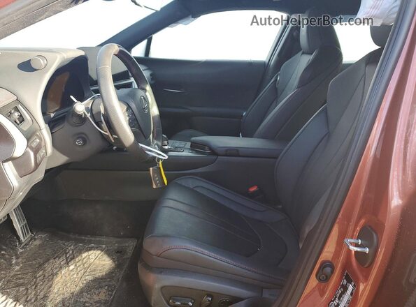 JTHUCJDH3S2003155 2025 LEXUS UX Оранжевый Вид салона спереди