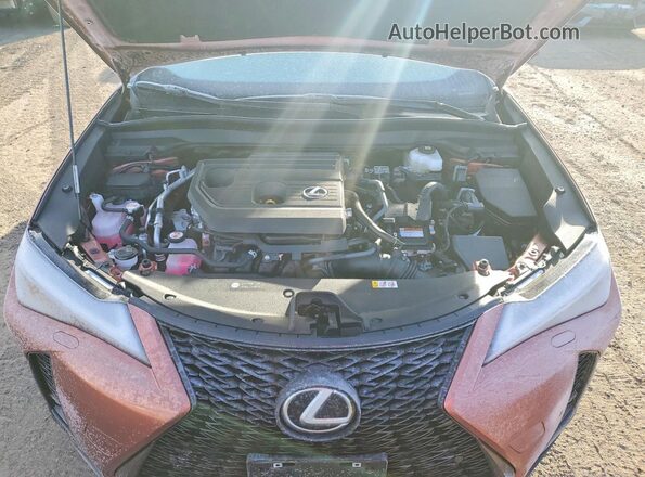JTHUCJDH3S2003155 2025 LEXUS UX Оранжевый Вид подкапотного пространства