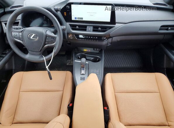 JTHUCJDH6S2005997 2025 LEXUS UX Black Dashboard view
