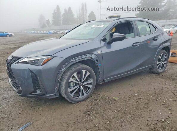 JTHUCJDH6S2012285 2025 LEXUS UX Gray წინა მარცხენა ხედი სამი მეოთხედიდან
