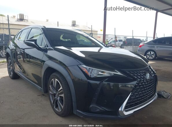 JTHX3JBHXN2046475 2022 LEXUS UX 200 Black Передня права чверть