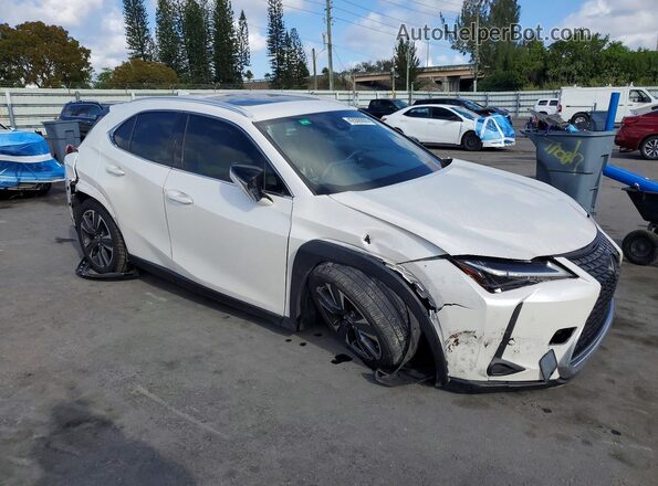 JTHX6JBH6P2148432 2023 LEXUS UX Белый Передняя правая четверть