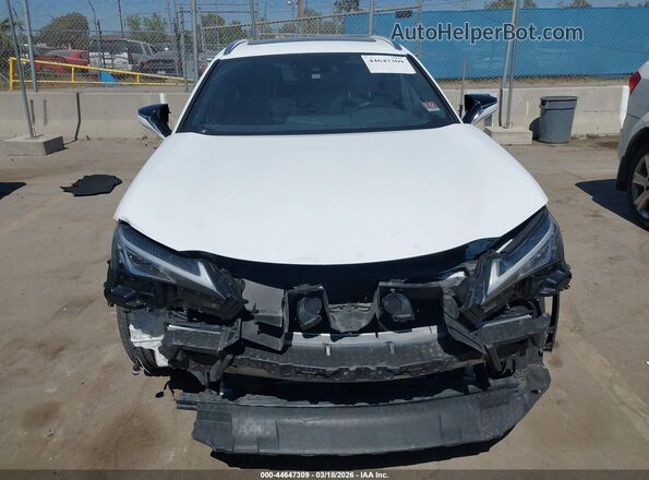 JTHY3JBH1K2006480 2019 LEXUS UX 200 White Instrument cluster view