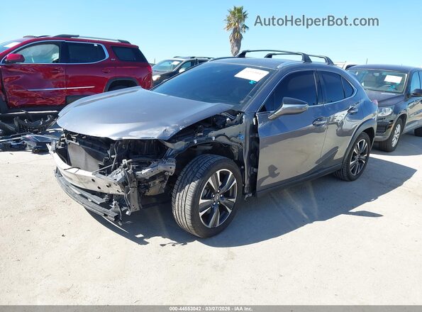 JTHY3JBH3K2005895 2019 LEXUS UX 200 Gray Передня ліва чверть