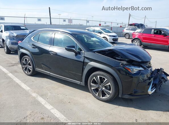 JTHY3JBH3K2015410 2019 LEXUS UX 200 Black Front right