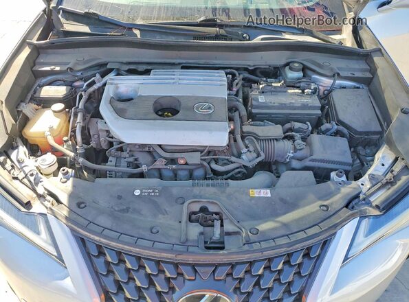 JTHY3JBH4K2004397 2019 LEXUS UX Silver ძრავის განყოფილების ხედი