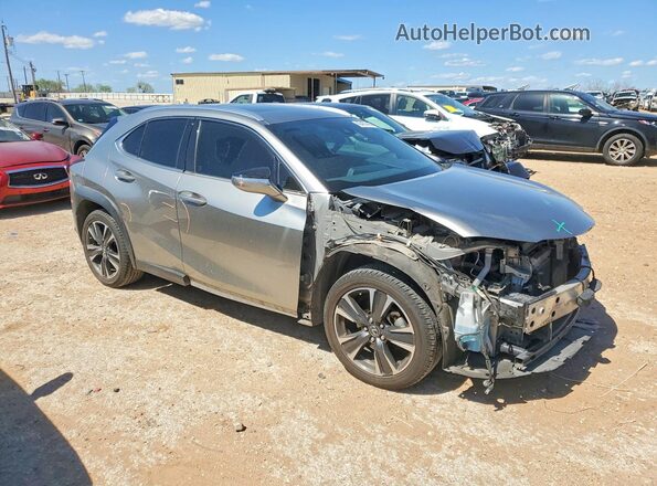 JTHY3JBH6K2017765 2019 LEXUS UX Gray Front right