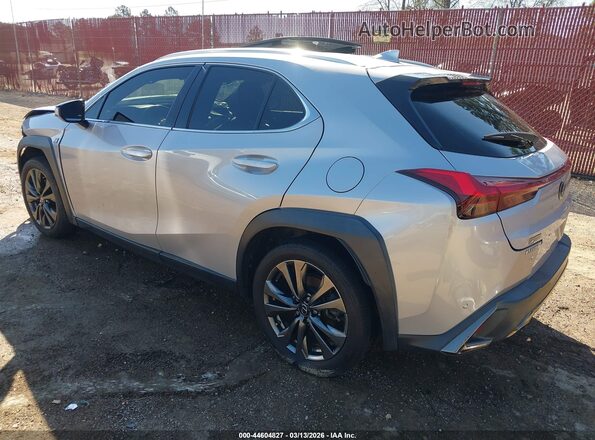 JTHY3JBH7K2000909 2019 LEXUS UX 200 Silver Задня ліва чверть