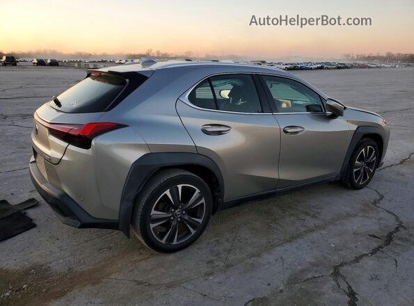 JTHY3JBH9K2006047 2019 LEXUS UX Silver Tył prawy