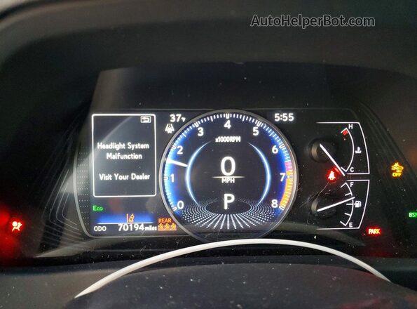 JTHY3JBH9K2006047 2019 LEXUS UX Silver Widok zestawu wskaźników