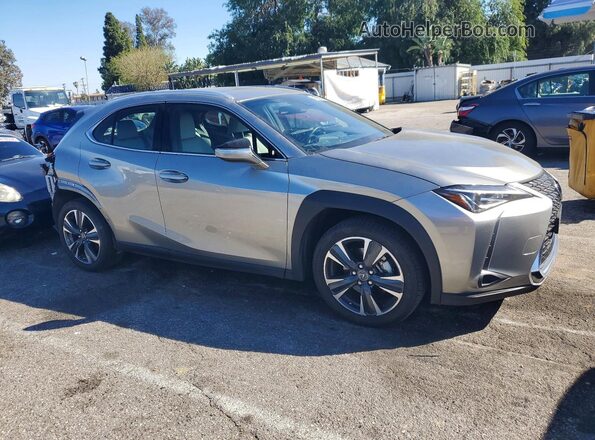 JTHY3JBHXK2012505 2019 LEXUS UX Gray Delantero derecho