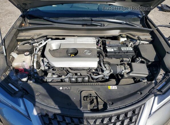 JTHY3JBHXK2012505 2019 LEXUS UX Gray Vista del compartimento del motor