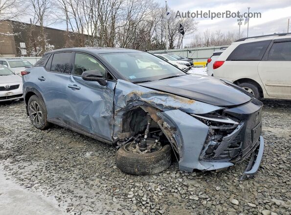 JTJAAAAB2PA011882 2023 LEXUS RZ Синий Передняя правая четверть