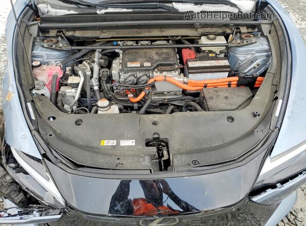 JTJAAAAB2PA011882 2023 LEXUS RZ Синий Вид подкапотного пространства