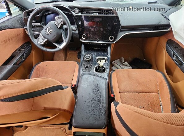 JTJAAAAB2PA014975 2023 LEXUS RZ Черный Вид панели приборов