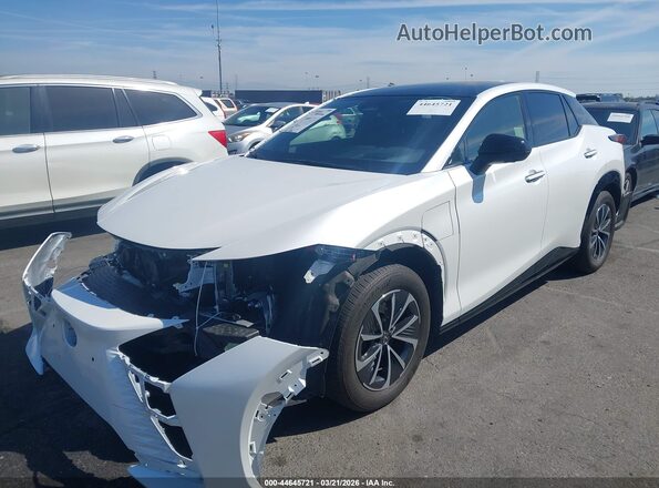 JTJAAAAB3PA007064 2023 LEXUS RZ 450E Белый Передняя левая четверть