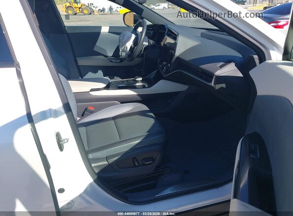 JTJAAAAB8PA019596 2023 LEXUS RZ 450E White Vista interior delantera