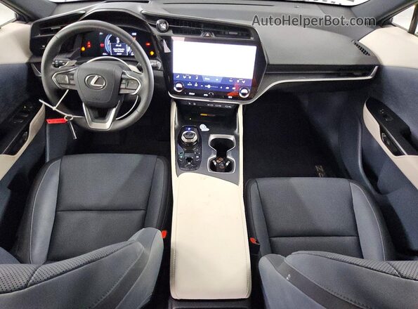 JTJAAAAB9PA012401 2023 LEXUS RZ Белый Вид панели приборов