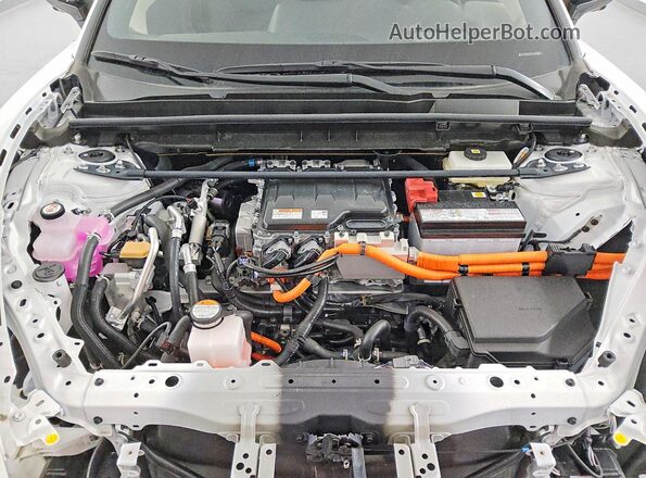 JTJAAAAB9PA012401 2023 LEXUS RZ Белый Вид подкапотного пространства