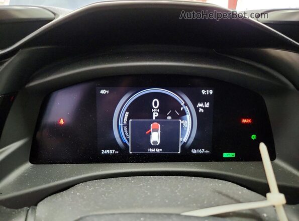 JTJAAAAB9RA024647 2024 LEXUS RZ Бирюзовый Вид щитка приборов