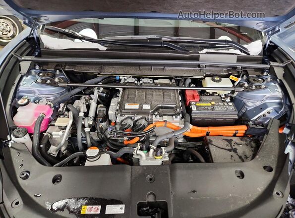 JTJAAAAB9RA024647 2024 LEXUS RZ Бирюзовый Вид подкапотного пространства